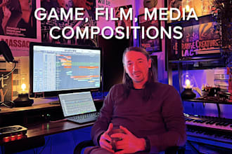 compose a unique custom soundtrack for your media project