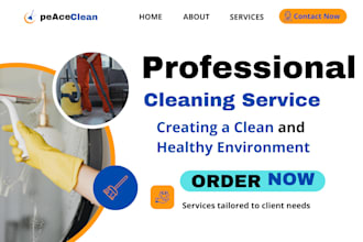 cleaning business website, house, office cleaning service website, book koala