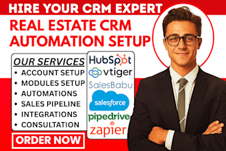setup salesbabu pipedrive vtiger crm salesforces hubspot zapier integration