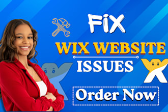 fix wix website issues, wix bugs, wix errors, wix design problems