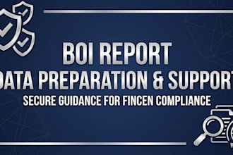 provide US llc compliance support and beneficial ownership data preparation