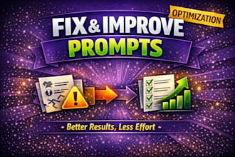 fix, rewrite, and optimize your chatgpt prompts for better results