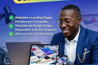 modern landing page  responsive  high conversion