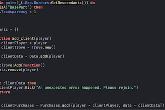 création et modification de scripts