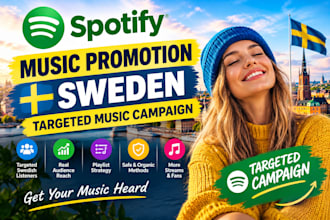 do spotify music promotion sweden targeted music campaign
