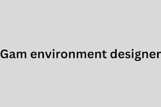 create a professional 3d game environment for your game