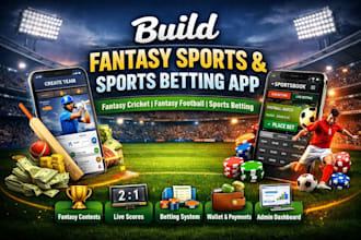 develop fantasy sports app, dream11 clone, sports bet app, fantasy cricket app