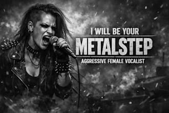 be your metalstep aggressive female vocal singer