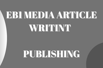 eb1 media article write and publish in reputable media publication