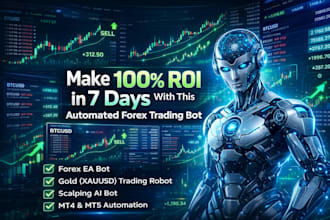 build automated forex trading ea, trading bot, scalping bot, forex trading bot