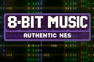 create authentic retro 8 bit nes music for your game