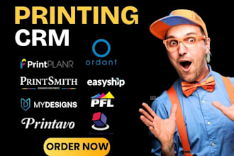 setup printplanr ordant printsmith easyship mydesigns pfl printavo shipjunction
