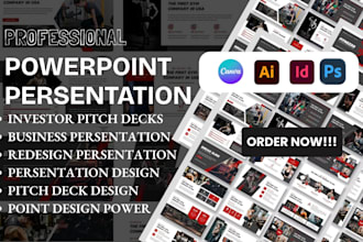 design medical, health, nutrition powerpoint design, canva fitness presentation