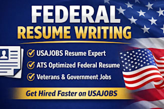 write federal resume for usajobs veterans and government roles
