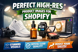 design high converting shopify product images