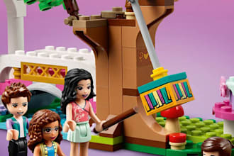 design 3d lego model, house, bike, manual instruction, lego toys, xml part list