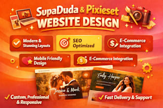 do supaduda and pixieset website design