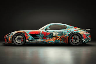 do vehicle wrap decal for van wrap car wrap ,bus wrap