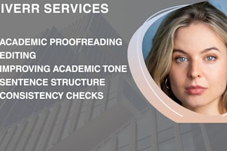 proofread and edit research manuscripts for international journals