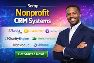setup keela crm givebutter bonterra charityengine littlegreenlight virtuous crm