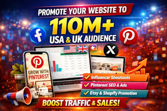 setup pinterest ads manager and marketing campaign for shopify and etsy