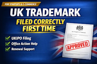 file your UK trademark with ukipo
