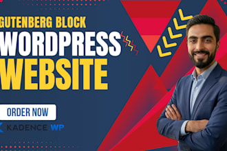 build a fast wordpress website with kadence gutenberg blocks