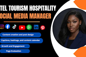 manage social media for your hotel resort or travel business