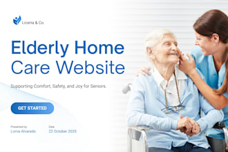 design squarespace domiciliary care website home care elderly agency website
