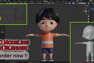 sculpt high quality 3d model, character, and figure for 3d printing in blender