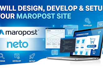 design, develop and set up your maropost website