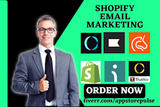 setup shopify email marketing klaviyo omnisend trustwill sendwill brevo seguno
