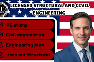 permit engineering plans, structural and civil engineer for texas and illinois