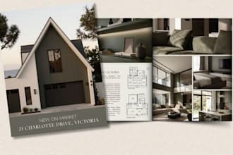 design your real estate booklet, brochure,flyer presentation, property marketing