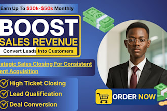 high ticket sales closer expert sales representative sales closer online sales