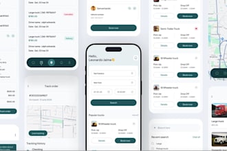 develop taxi booking rideshare, uber clone, courier delivery and booking website
