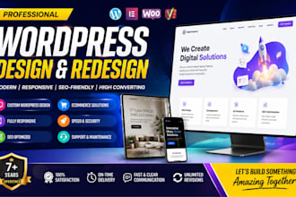 design a wordpress website