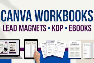 do workbook design, canva workbook design, workbook formatting, digital workbook