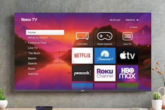 build professional live, video streaming app iptv app ott platform smart TV app
