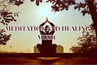 produce deep sleep relaxing ambient music for wellness yoga and healing brands