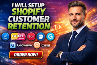 setup shopify customer retention easy netcore patch retain bon ako growave casa