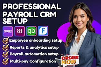 setup payroll crm rippling gusto quickbooks patriot paychex flex paycom xero