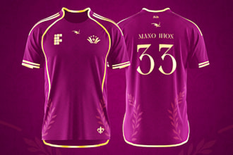 design a professional custom soccer jersey