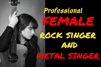 be female rock singer rock vocalist hard rock vocals metal singer metal vocalist