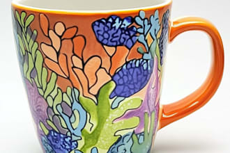 draw a mug or coffee mug design