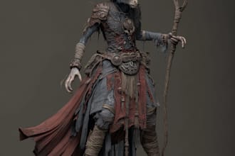fantasy horror and fantasy horror character