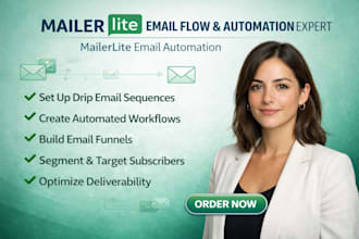 setup mailerlite email flow drip email mailerlite email automation email setup