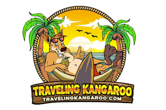 design a modern travel and tourism logo for your brand