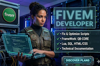 fix, and optimize as well as help and develop your server