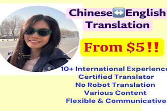 translate n proofread your docs from chinese or cantonese to english vice versa